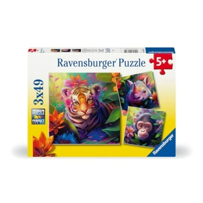 Afbeelding van Ravensburger Legpuzzel Babies, 3x49st.