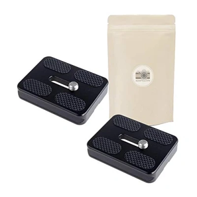 Afbeelding van X2 PU 50 zool type arca Zwitserse standaard mm PU50 Snelplank DB Benro Gitzo Induro B0 B1 B2 J1 N1 platte zwaluwstaart ADAPTOUT Frans merk