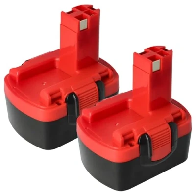 Afbeelding van vhbw Reserveaccu voor Bosch 2 607 335 685, 686, 694, 711 elektrisch gereedschap (1500 mAh NiMH 14,4 V)
