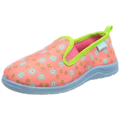 Afbeelding van Playshoes Uniseks kinderpantoffels, bloemen, 30/31 EU