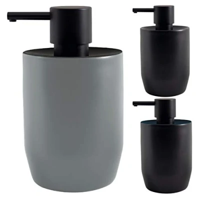 Afbeelding van zeepdispenser Jaro met miniatuurpomp vloeibare porselein 300 ml lang en robuust