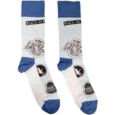 Afbeelding van AC/DC Icons Sokken EU 40 45 Blauw
