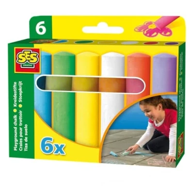 Afbeelding van Stoepkrijt 6 pack