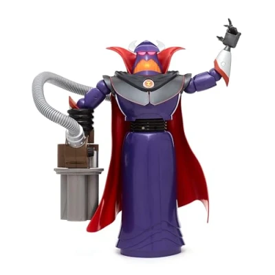 Afbeelding van Disney Store Officiële Keizer Zurg Interactieve Pratende Actiefiguur, Pixar&#039;s Toy Story, 38 cm/15, Schurk Speelgoed met 15+ Engelse Zinnen, Interacteert Andere Personages, Leeftijd 3+