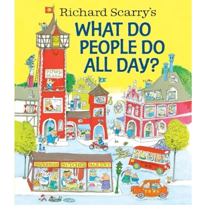 Afbeelding van Richard Scarry&#039;s What Do People All Day?