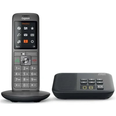 Afbeelding van Gigaset CL660A Analog/DECT telephone Nummerherkenning Grijs