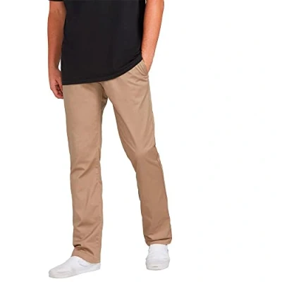 Afbeelding van Volcom Frickin moderne stretchbroek voor heren, Khaki 1, 32W / 34L