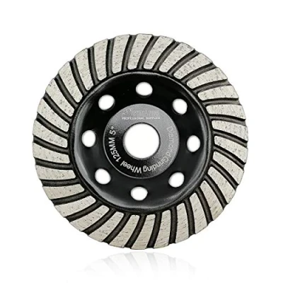 Afbeelding van SHDIATOOL diamant slijpschijf 125 mm Turbo potschuurschijf voor beton, metselwerk, graniet, marmer, natuursteen