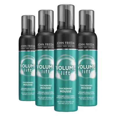 Afbeelding van 4x John Frieda Volume Lift Haarmousse 200 ml