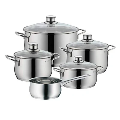 Afbeelding van WMF Diadem Plus Pannenset 5 delig RVS