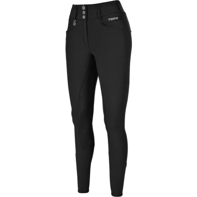Afbeelding van Pikeur Rijbroek Candela Softshell Full Grip Dark Shadow 38