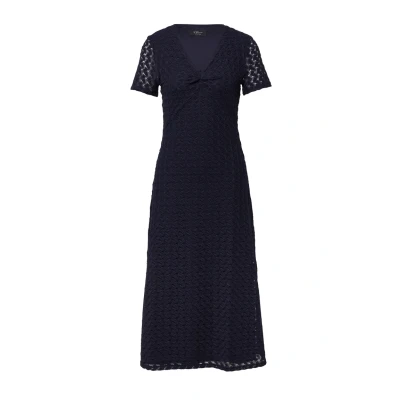 Afbeelding van s.Oliver Black Label MIDI Gebreide jurk, Dames, Maat: 32, Navy