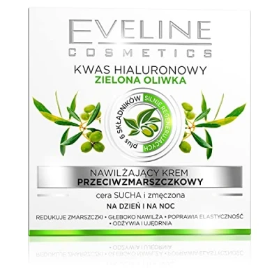Afbeelding van EVELINE_Nawil¿aj¹cy krem przeciwzmarszczkowy na dzieñ i noc Zielona Oliwka 50ml