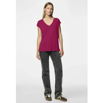 Afbeelding van Pieces Pckamala NOOS Tshirt basic, Dames, Maat: XS, Cerise