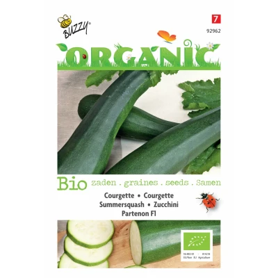 Afbeelding van Courgette Partenon F1 Buzzy Organic (BIO)