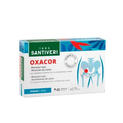 Afbeelding van Santiveri Oxacor K2 voedingssupplement capsule 40 capsules, eenheden, 1