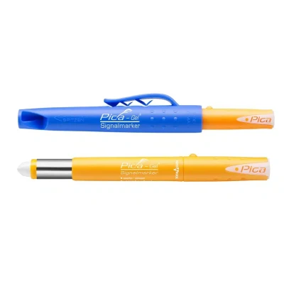 Afbeelding van Lyra Pica gel marker wit per 10 stuks