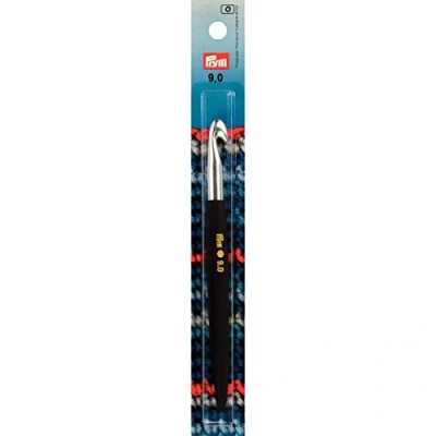 Afbeelding van Prym Crochet per Lana, in Alluminio, Color Argento, 9 mm, Lunghezza: 14 cm