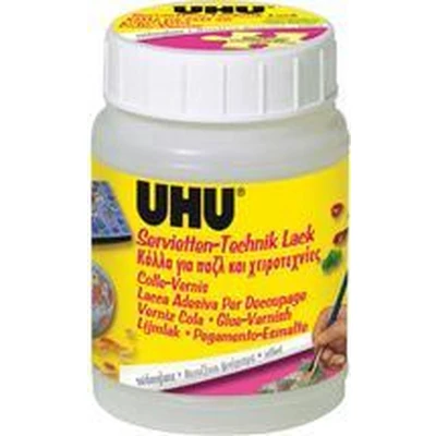 Afbeelding van UHU servettechniek vernis, zijdeglans, inhoud: 150 ml