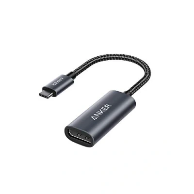 Afbeelding van Anker PowerExpand USB C naar DisplayPort adapter, aluminium hub met 4K @60Hz, voor thuiskantoor, compatibel MacBook Pro, Air, iPad XPS 15/13, Spectre, Surface en meer