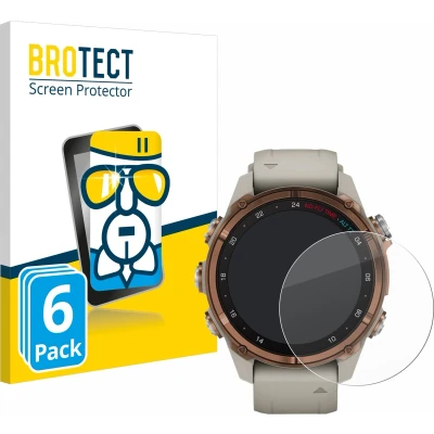 Afbeelding van BROTECT Glas Screen Protector voor Garmin Descent Mk3 (43 mm) (6 Stuks) Schermbeschermer [9H Hardheid, Beschermglas Folie niet Gehard Glas]