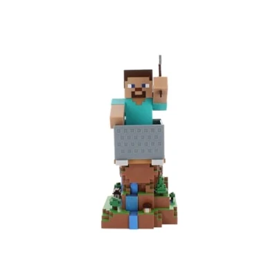 Afbeelding van Cable Guys R.E.S.T Minecraft Steve Telefoon &amp; Controller Houder