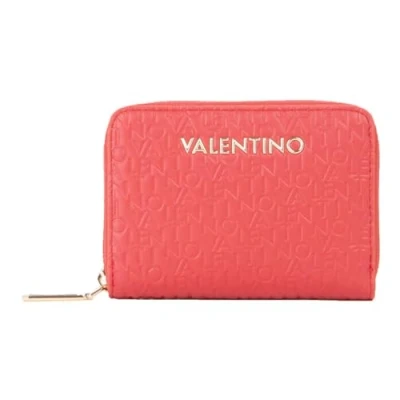 Afbeelding van VALENTINO portemonnee Falak Re Zip Around Wallet Rosso Scuro rood