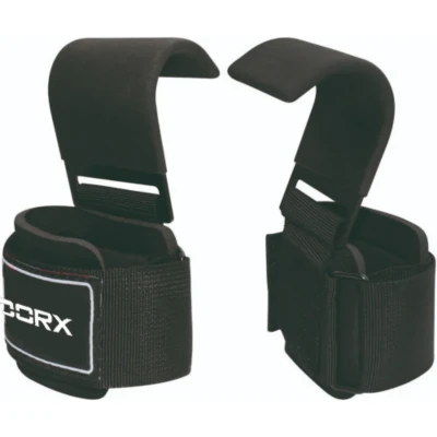 Afbeelding van Toorx Fitness CP GAN Lifting Hooks Zwart Nylon
