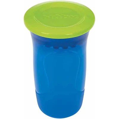 Afbeelding van Nûby sippybeker 360 vanaf 6 maanden, blauw