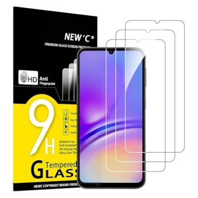 Afbeelding van NEW&#039;C 3 Stuks, Screen Protector voor Samsung Galaxy A05, A05s, Gehard Glass Schermbeschermer Film 0.33 mm ultra transparant, resistent