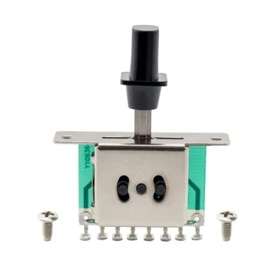 Afbeelding van Musiclily 3 Standen Elementschakelaar voor Telecaster Gitaren, met Zwarte Knop