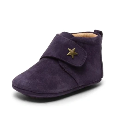 Afbeelding van Bisgaard Baby Star Uniseks kind First Walker Schoen Classic, paars, 21 EU
