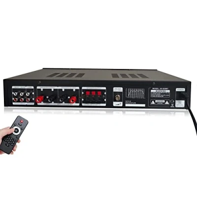 Afbeelding van Bluetooth versterker 600 W FM/AM radioversterker 5 kanaals stereo digitale hifi met LED display luidsprekeraansluitingen voor radio