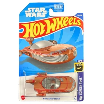 Afbeelding van Hot Wheels X 34 Landspeeder Star Wars HW Screen Time 2/10 2021 (12/250) Short card