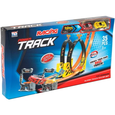 Afbeelding van Auto Racebaan Set Looping Duel, 35dlg,