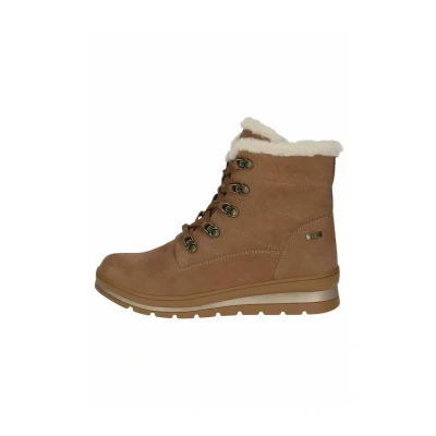 Afbeelding van Caprice Snowboots, Dames, Maat: 38.5, Nut nubuc Leer en textiel