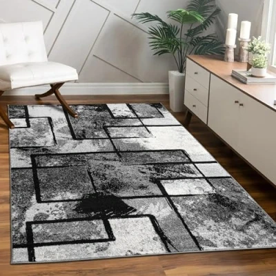 Afbeelding van Paco Home Vloerkleed Mondial 101 Korte pool, modern abstract design