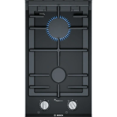 Afbeelding van Bosch PRB3A6B70 kookplaat Zwart Inbouw Gas 2 zone(s)