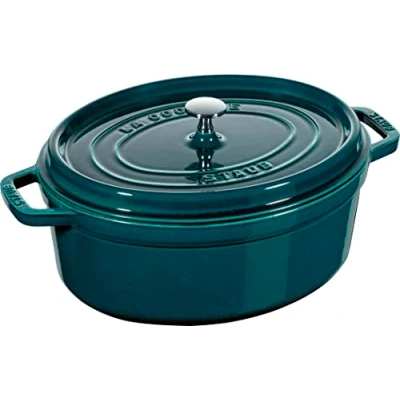 Afbeelding van Staub Braadpan Ovaal Cocotte La Mer ø 31 cm / 5.5 liter