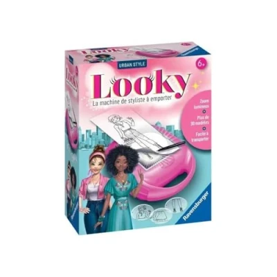Afbeelding van Ravensburger Looky Midi Urban Style creatieve hobby modetekenen styling zoomprojectie ontspannende en activiteit vanaf 6 jaar 18149 Franse versie