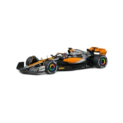 Afbeelding van SOLIDO 1:43 MCLAREN MCL60 oranje O.PIASTRI Great Britain GP 2023