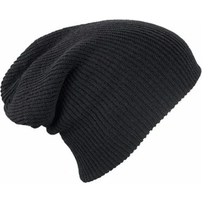 Afbeelding van Basic Beanie Muts Dames Zwart One Size