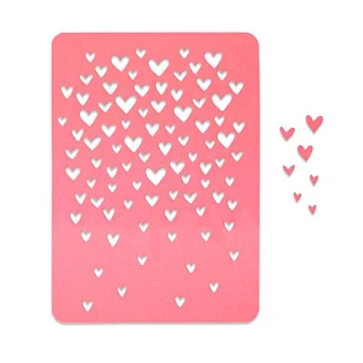 Afbeelding van ELLISON SIZZIX THINLITS sterft DRFT, drijvende harten