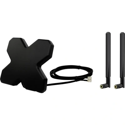 Afbeelding van Wittenberg Antennen LTE, WLAN, Mobilfunk, Router, Portabel 1 x LTE Antenne, 2x Wlan Antennenset Antenne