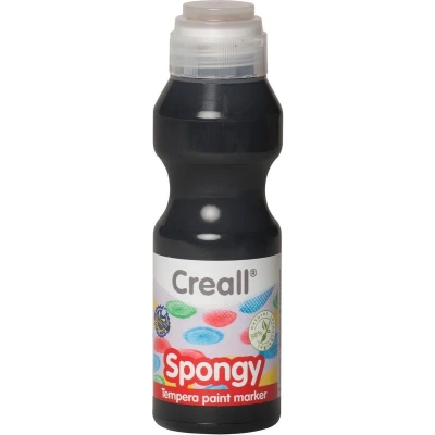 Afbeelding van Spongy Verfstift Zwart, 70ml