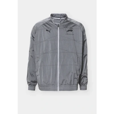 Afbeelding van Puma F1 Oversized Track Jacket Unisex Trainingsvest, Heren, Maat: XL, Team silver