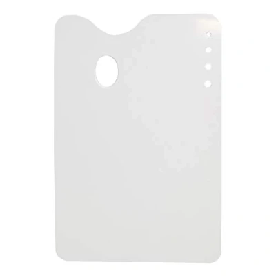 Afbeelding van Artway Groot rechthoekig verfpalet 14&quot; x 9&quot; (355mm 229mm), wit