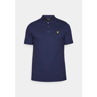 Afbeelding van Lyle &amp; Scott Heren Polo SS Plain Blauw Maat S