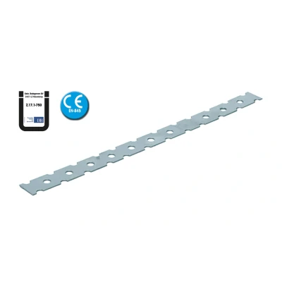 Afbeelding van Lijmkoppelstrip 300X22X0.6mm RVS A4 316 10 stuks