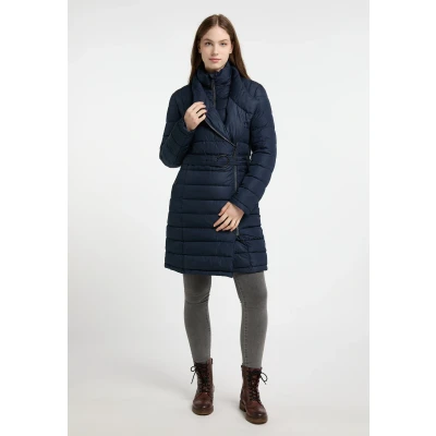 Afbeelding van Winterjas met padding DREIMASTER XXL / Nachtblauw 100% Polyester